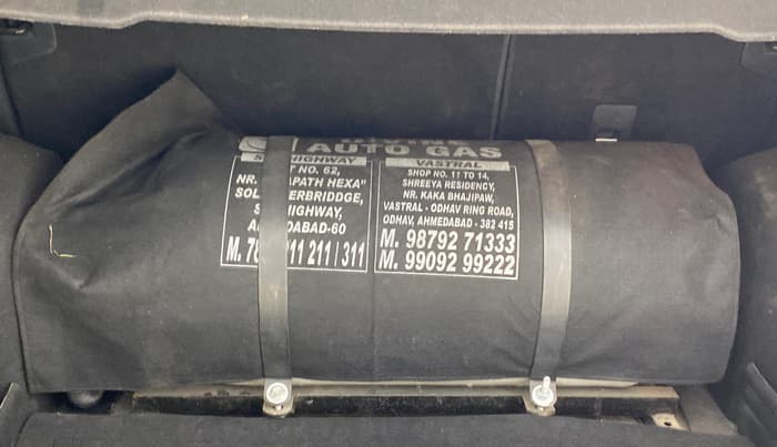 2018 Ford Ecosport TITANIUM + 1.5L PETROL AT, CNG, Automatic, 1,06,505 km, Boot Inside