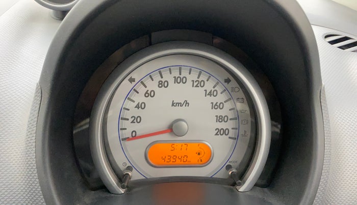 2013 Maruti Ritz ZXI, Petrol, Manual, 43,931 km, Odometer Image