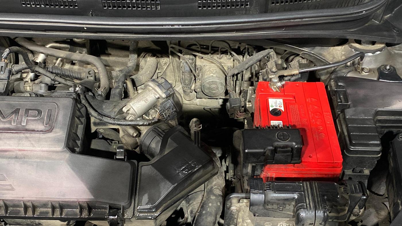 2019 Hyundai NEW SANTRO SPORTZ AMT, Petrol, Automatic, 85,261 km, Engine View - Left