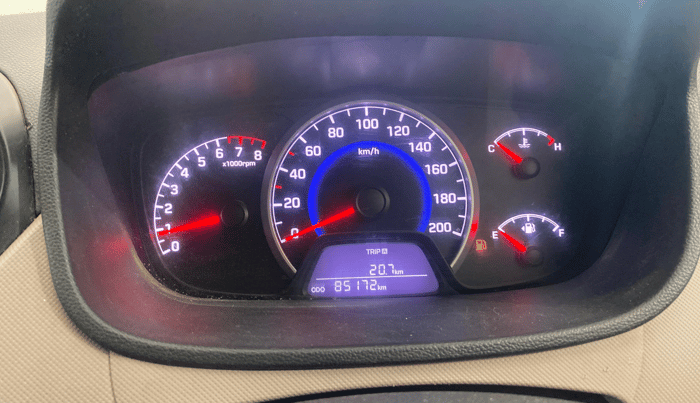 2014 Hyundai Grand i10 SPORTZ 1.2 KAPPA VTVT, Petrol, Manual, 85,170 km, Odometer Image