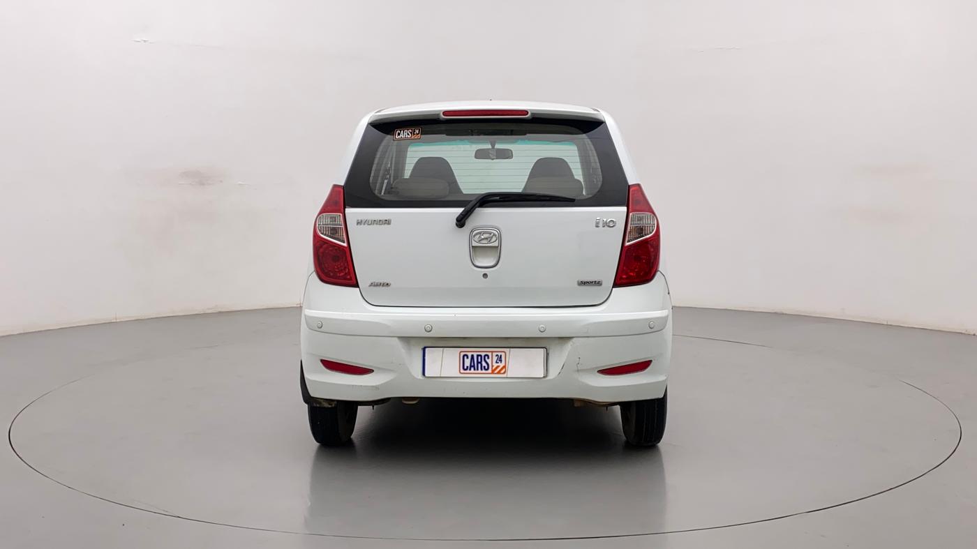2012 Hyundai i10 SPORTZ 1.2 AT, Petrol, Automatic, 38,261 km, Back/Rear