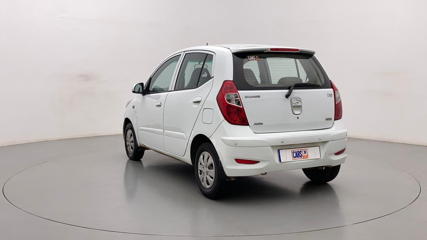 2012 Hyundai i10 SPORTZ 1.2 AT, Petrol, Automatic, 38,261 km, Left Back Diagonal