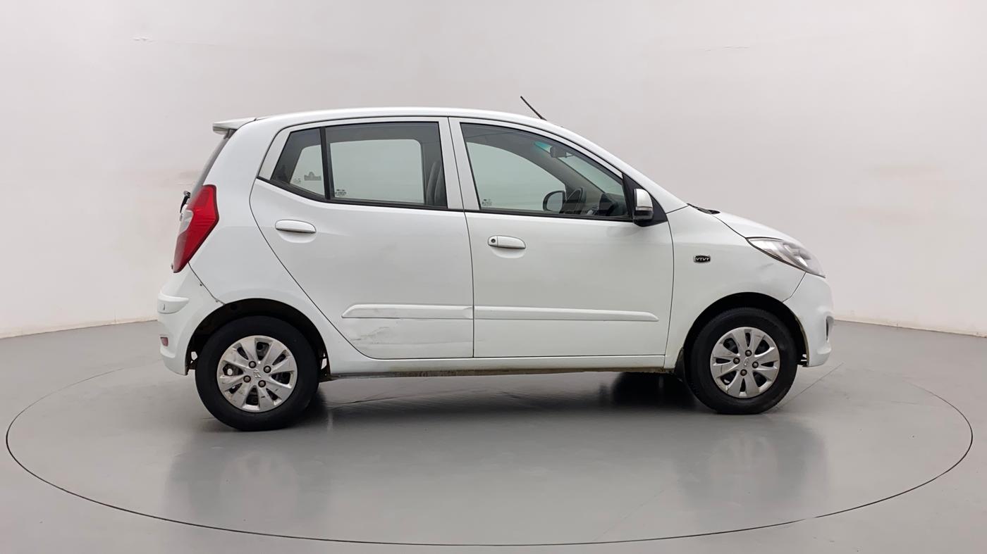 2012 Hyundai i10 SPORTZ 1.2 AT, Petrol, Automatic, 38,261 km, Right Side View