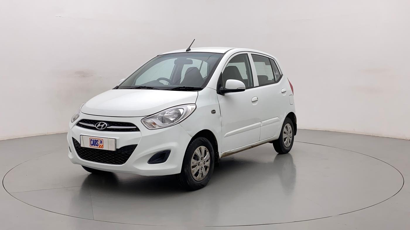2012 Hyundai i10 SPORTZ 1.2 AT, Petrol, Automatic, 38,261 km, Left Front Diagonal