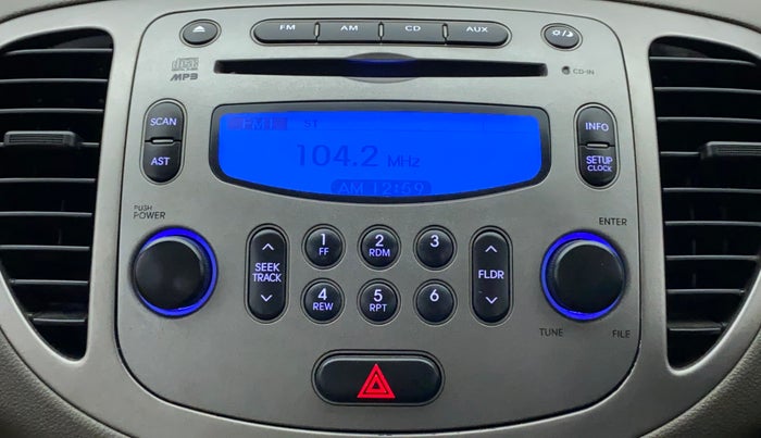 2013 Hyundai i10 SPORTZ 1.2, Petrol, Manual, 50,353 km, Infotainment System