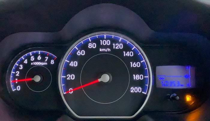 2013 Hyundai i10 SPORTZ 1.2, Petrol, Manual, 50,353 km, Odometer Image