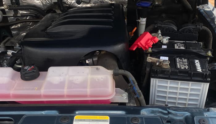 2022 Mahindra Thar LX PETROL HT 4WD AT, Petrol, Automatic, 11,187 km, Engine View - Left