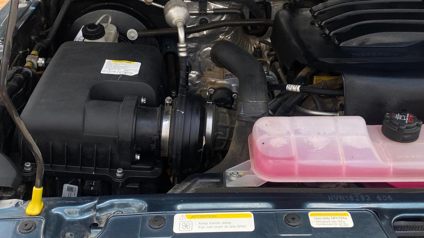2022 Mahindra Thar LX PETROL HT 4WD AT, Petrol, Automatic, 11,187 km, Engine View - Right