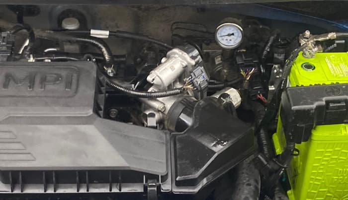 2018 Hyundai NEW SANTRO SPORTZ CNG, CNG, Manual, 84,833 km, Engine View - Left