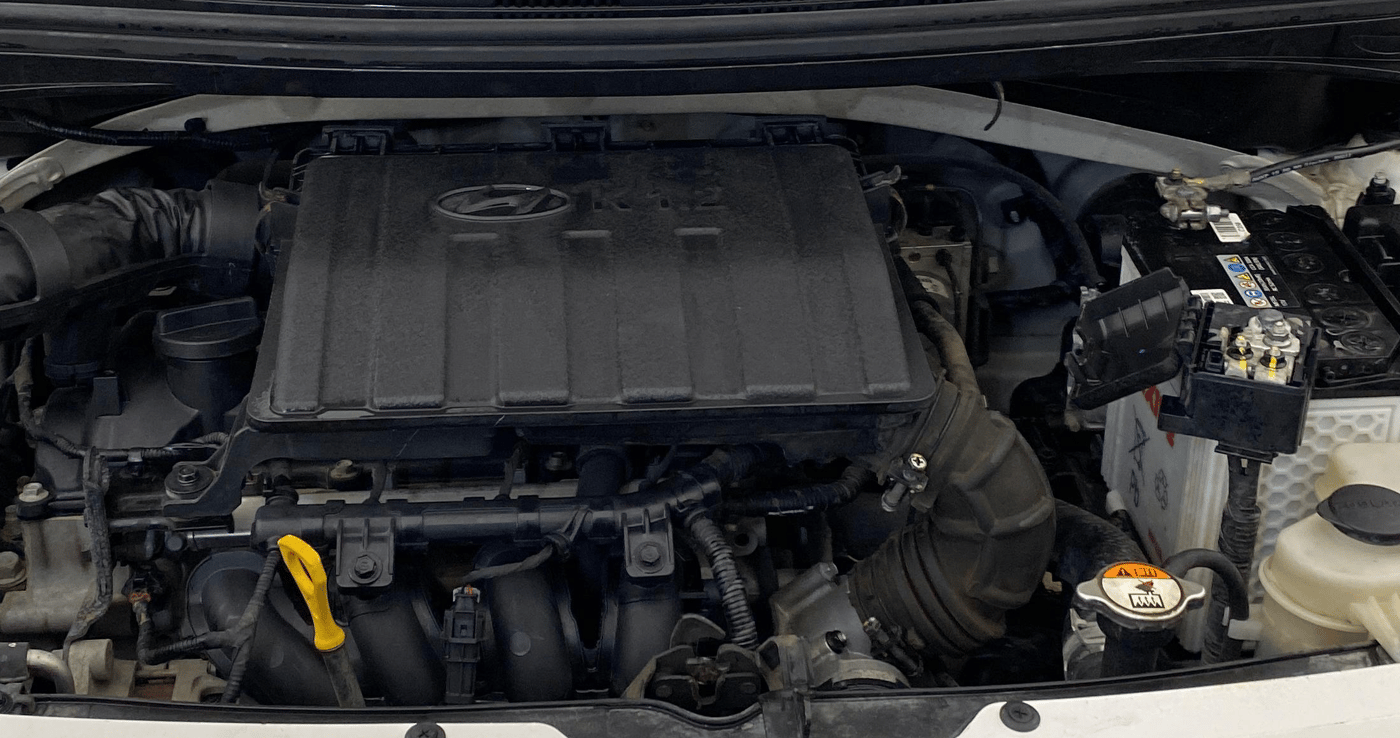 2017 Hyundai Xcent SX 1.2, Petrol, Manual, 36,981 km, Engine View