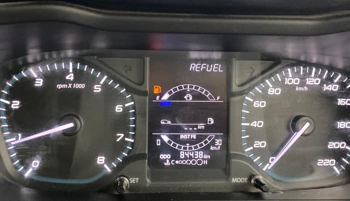2020 Tata ALTROZ XT PETROL, Petrol, Manual, 84,437 km, Odometer Image