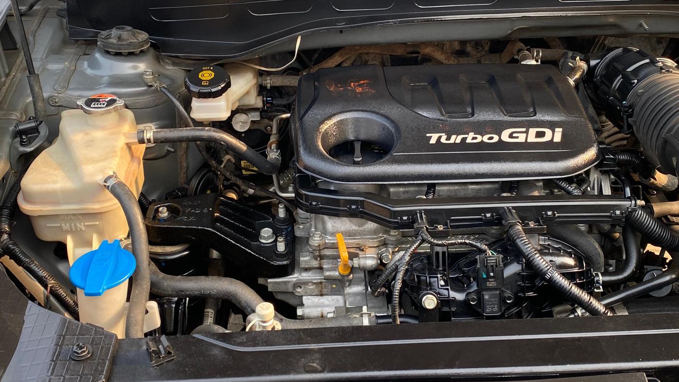 2021 Hyundai VENUE SX 1.0 (O) TURBO IMT, Petrol, Manual, 46,344 km, Engine View - Right