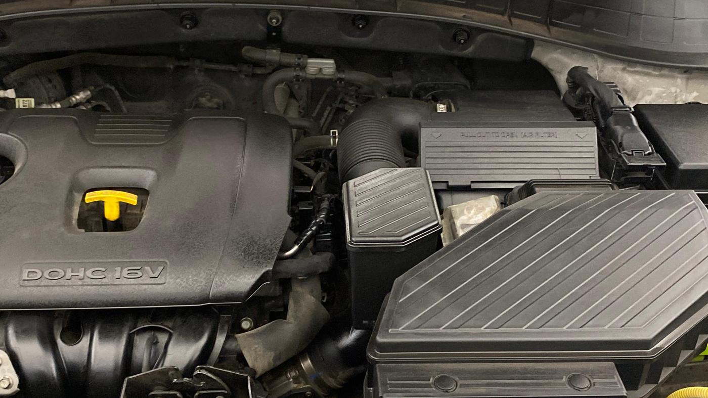 2021 Hyundai Tucson GLS 2WD AT PETROL, Petrol, Automatic, 51,475 km, Engine View - Left