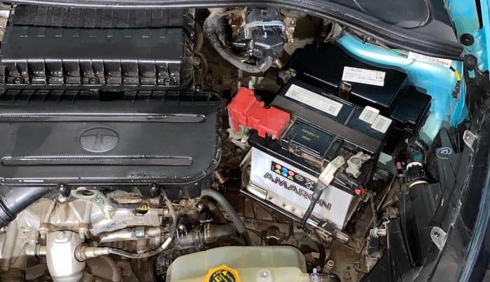 2025 Tata Tiago XZ PLUS DUAL TONE PETROL, Petrol, Manual, 9,044 km, Engine View - Left