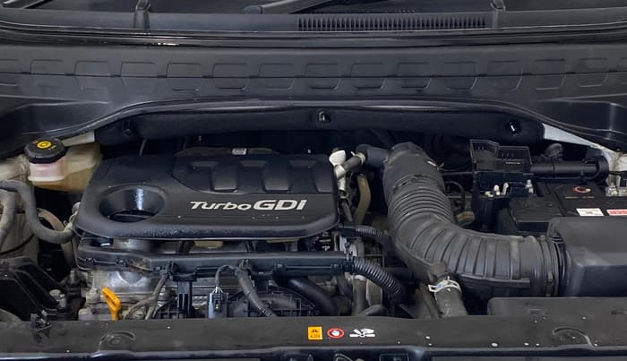2021 KIA SONET HTX 1.0 IMT, Petrol, Manual, 60,596 km, Engine View