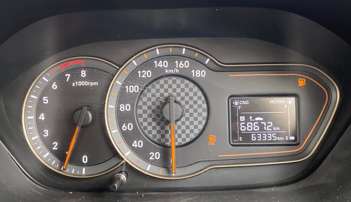 2022 Hyundai NEW SANTRO SPORTZ EXECUTIVE MT CNG, CNG, Manual, 63,334 km, Odometer Image