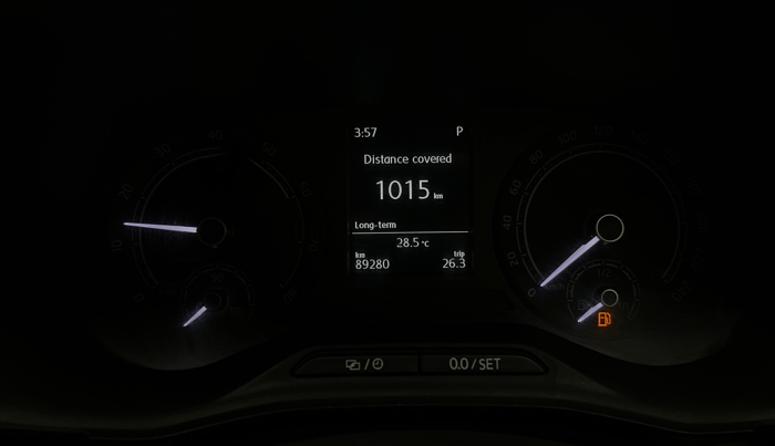 2023 Skoda SLAVIA AMBITION 1.0L TSI AT, Petrol, Automatic, 89,255 km, Odometer Image