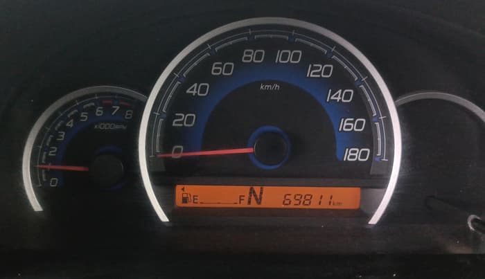 2018 Maruti Wagon R 1.0 VXI+ AMT, Petrol, Automatic, 69,808 km, Odometer Image
