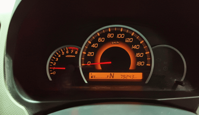 2016 Maruti Wagon R 1.0 VXI AMT, CNG, Automatic, 79,232 km, Odometer Image