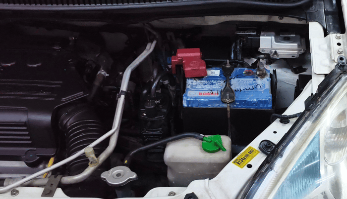 2016 Maruti Wagon R 1.0 VXI AMT, CNG, Automatic, 79,232 km, Engine View - Left