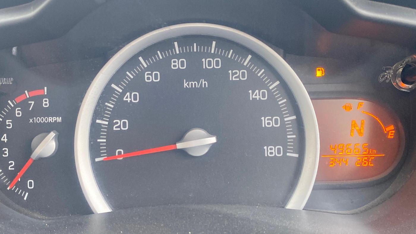 2015 Maruti Celerio VXI AMT, Petrol, Automatic, 49,645 km, Odometer Image