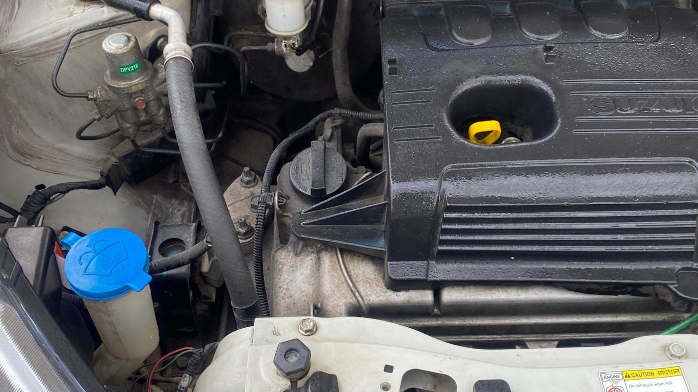2015 Maruti Celerio VXI AMT, Petrol, Automatic, 49,645 km, Engine View - Right