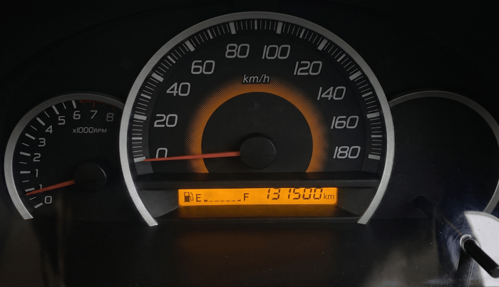 2013 Maruti Wagon R 1.0 VXI, Petrol, Manual, 1,31,457 km, Odometer Image