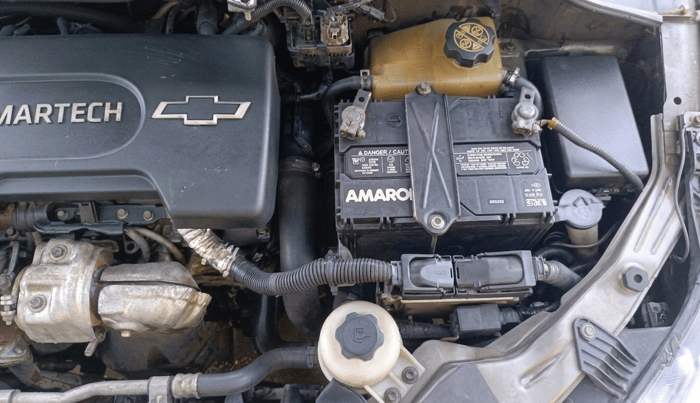 2013 Chevrolet Sail UVA 1.3 LS ABS, Diesel, Manual, 1,22,788 km, Engine View - Left