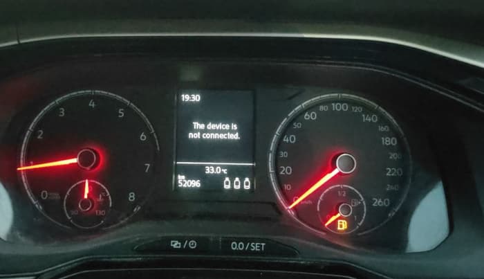 2024 Volkswagen VIRTUS HIGHLINE TSI 1.0 MT, Petrol, Manual, 52,096 km, Odometer Image
