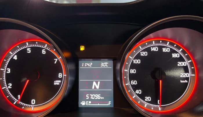 2023 Maruti Swift VXI AMT, Petrol, Automatic, 57,055 km, Odometer Image