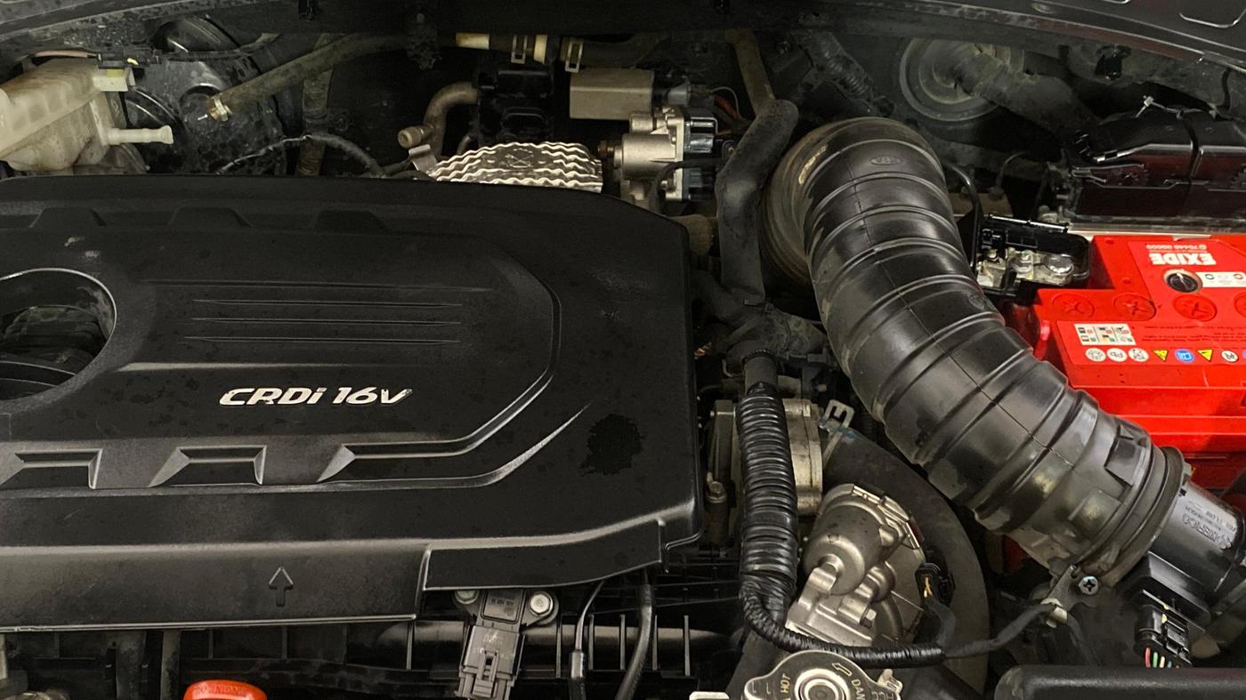 2020 KIA SELTOS GTX PLUS AT 1.5 DIESEL, Diesel, Automatic, 1,41,405 km, Engine View