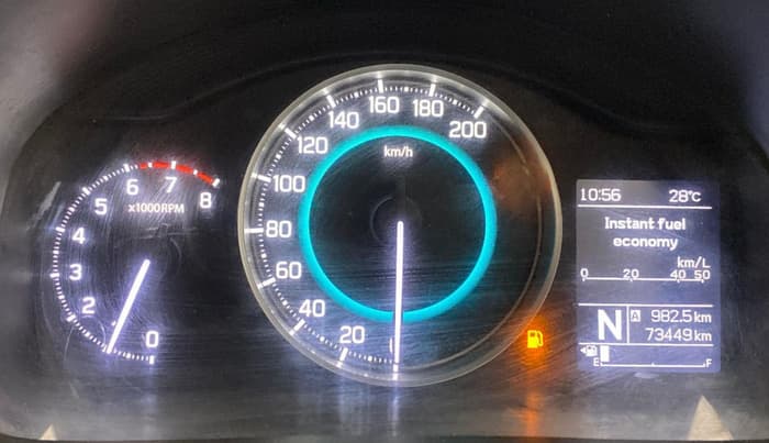 2018 Maruti IGNIS ZETA 1.2 AMT, Petrol, Automatic, 73,450 km, Odometer Image