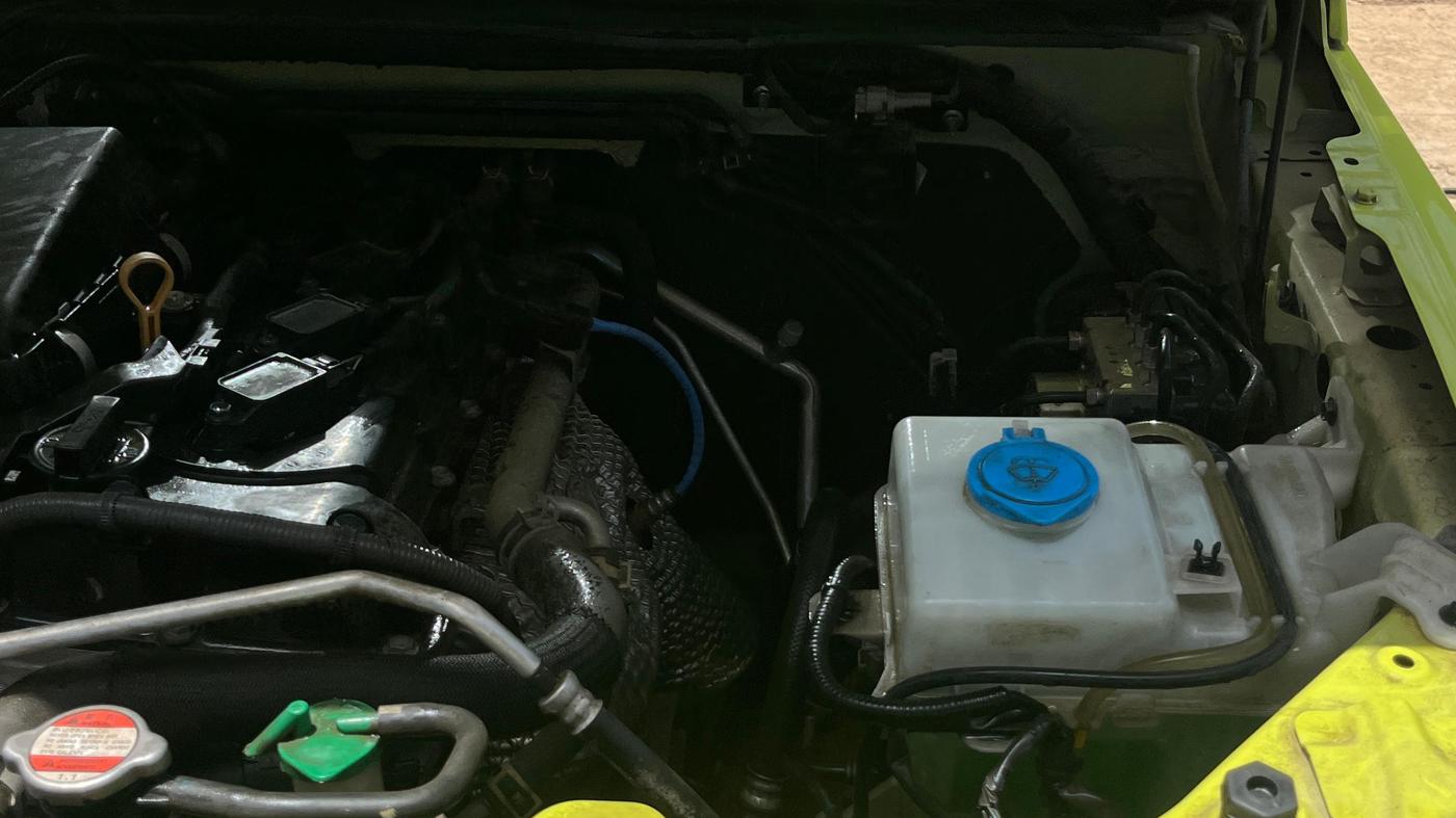 2023 Maruti JIMNY ALPHA ALL GRIP PRO AT, Petrol, Automatic, 17,814 km, Engine View - Left