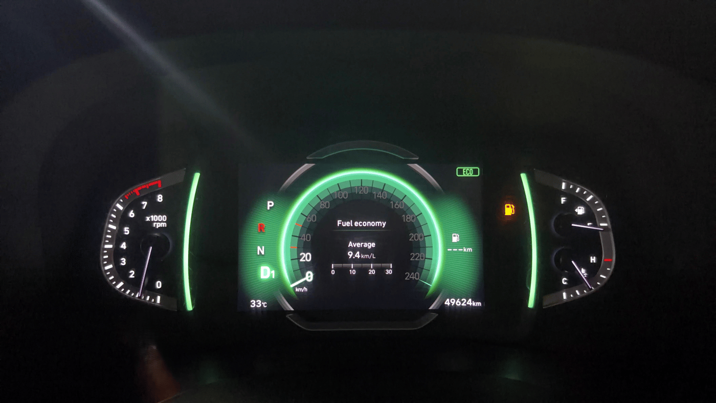 2020 Hyundai Creta SX (O) 1.4 TURBO DCT, Petrol, Automatic, 49,612 km, Odometer Image