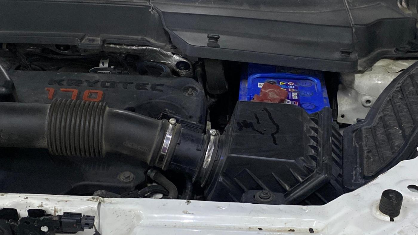 2021 Tata Safari XZA PLUS 6S, Diesel, Automatic, 67,989 km, Engine View - Left