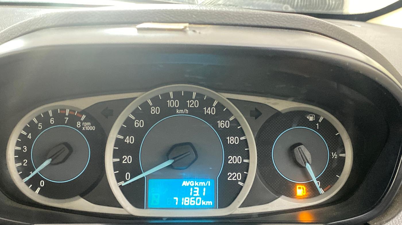 2016 Ford Figo Aspire TITANIUM 1.2 PETROL, Petrol, Manual, 71,921 km, Odometer Image