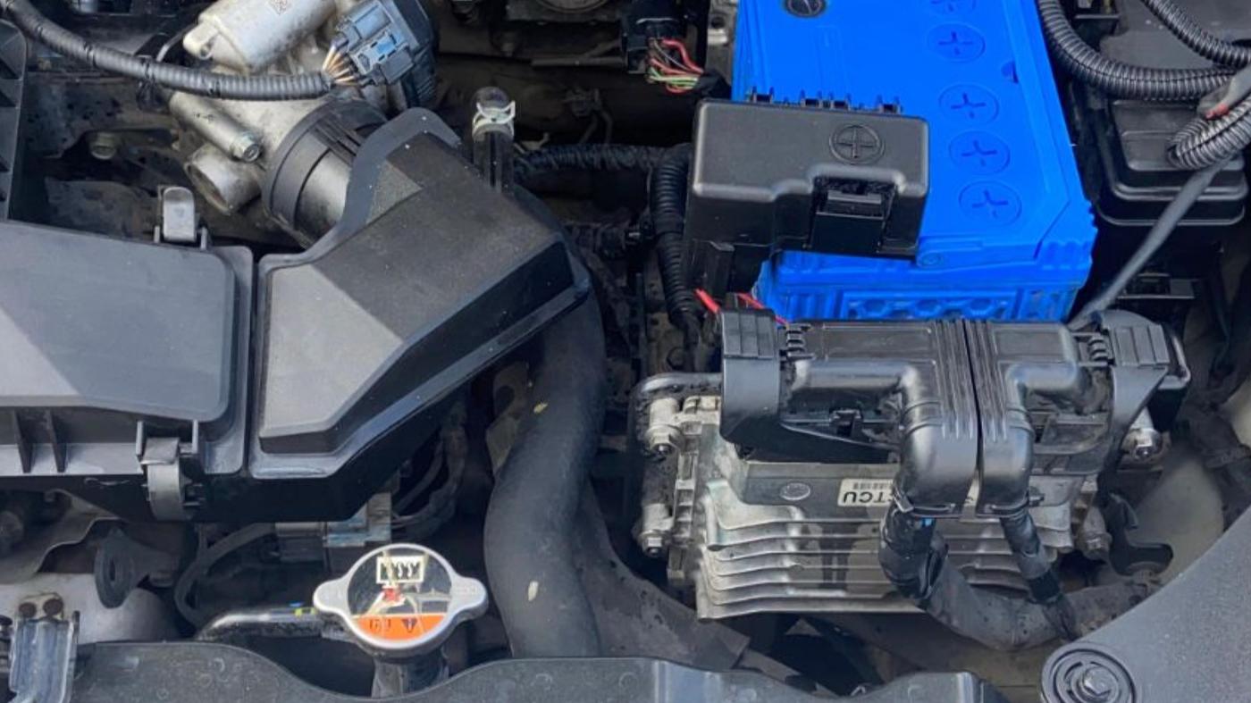 2019 Hyundai NEW SANTRO SPORTZ AMT, Petrol, Automatic, 99,798 km, Engine View - Left