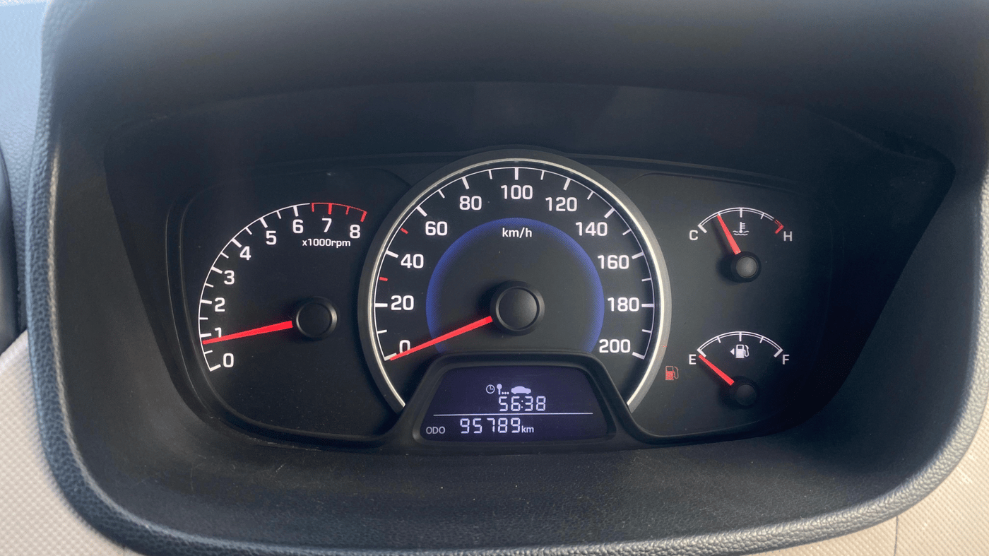 2014 Hyundai Grand i10 MAGNA 1.2 KAPPA VTVT, Petrol, Manual, 95,756 km, Odometer Image