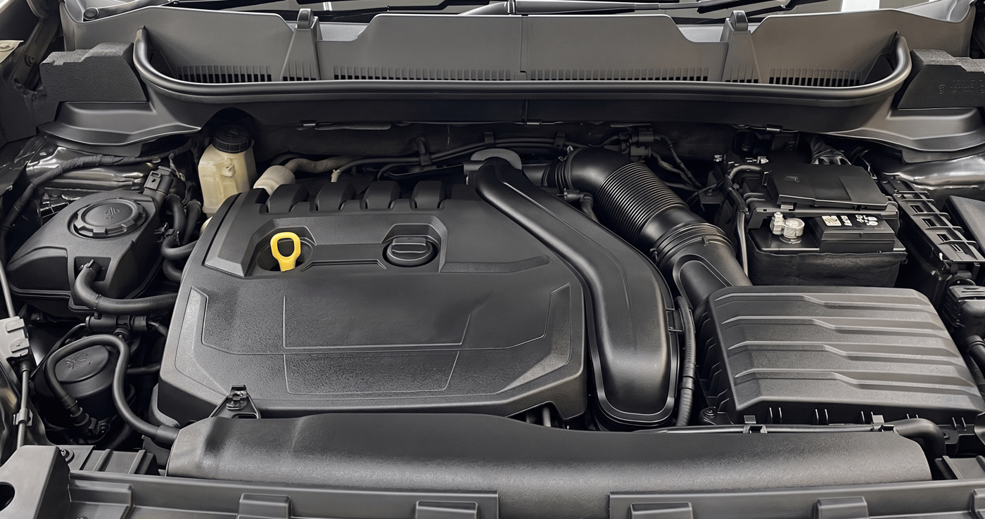 2021 Volkswagen TAIGUN GT PLUS 1.5 TSI DSG, Petrol, Automatic, 59,590 km, Engine View