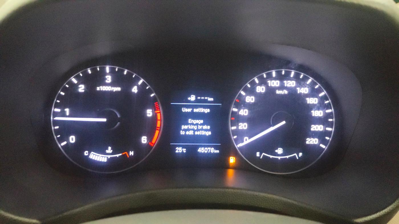 2018 Hyundai Creta SX (O) 1.6 PETROL, Petrol, Manual, 45,054 km, Odometer Image