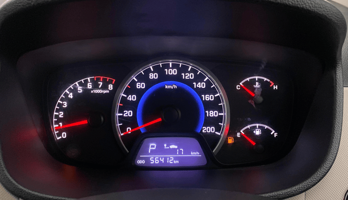 2014 Hyundai Grand i10 ASTA AT 1.2 KAPPA VTVT, Petrol, Automatic, 56,381 km, Odometer Image