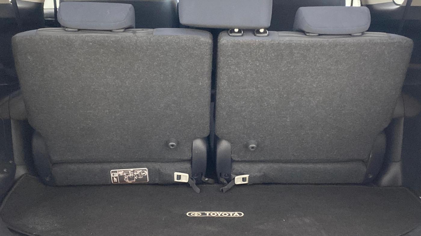 2022 Toyota Innova Crysta 2.7 VX 7 STR, Petrol, Manual, 19,338 km, Boot Inside