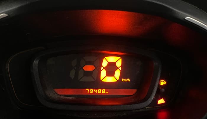 2017 Renault Kwid CLIMBER 1.0, Petrol, Manual, 79,488 km, Odometer Image