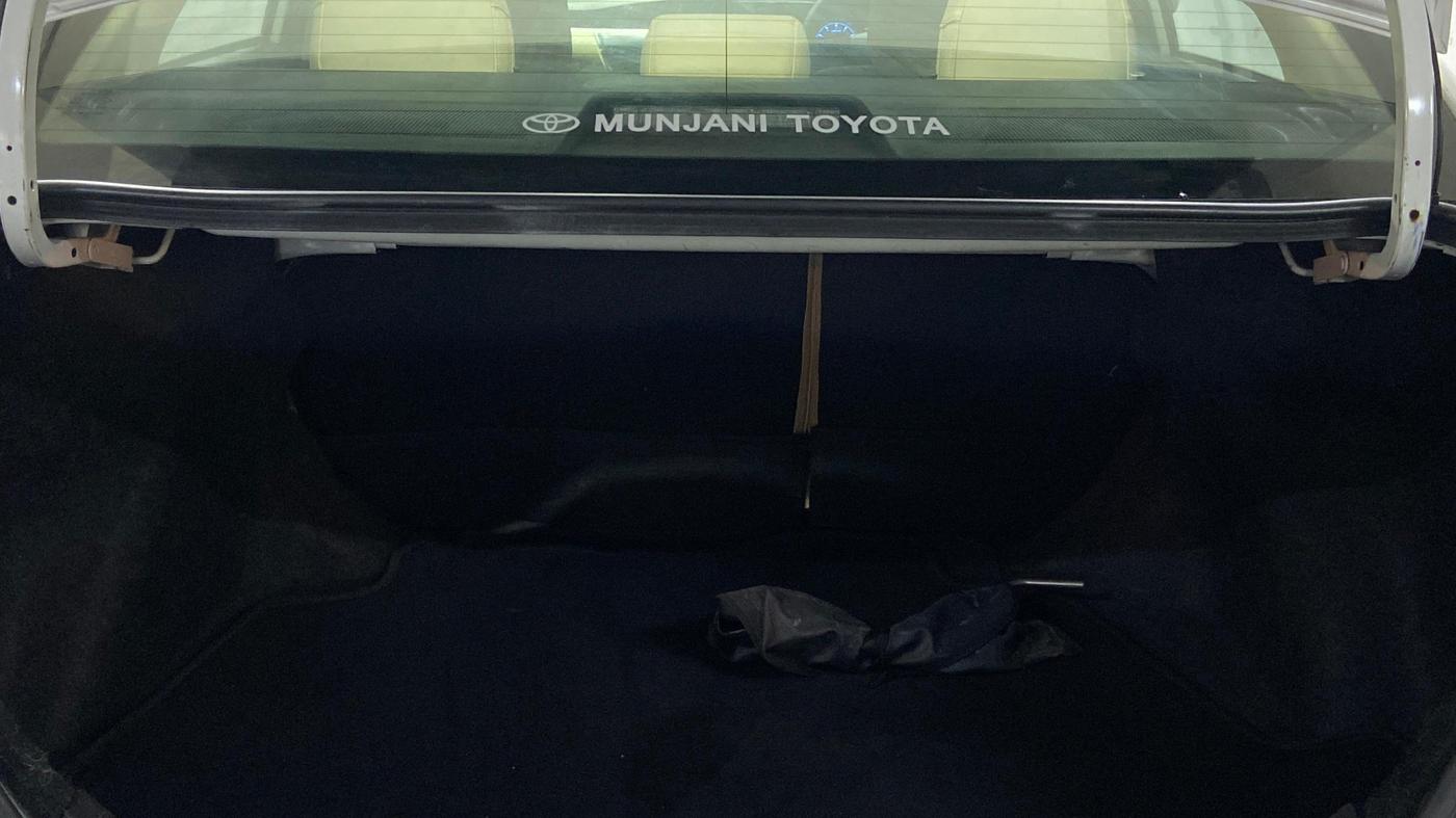 2015 Toyota Corolla Altis VL CVT PETROL, Petrol, Automatic, 1,10,693 km, Boot Inside