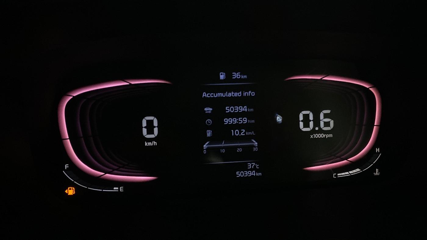 2022 KIA CARENS PRESTIGE 1.5 PETROL 7 STR, Petrol, Manual, 50,387 km, Odometer Image