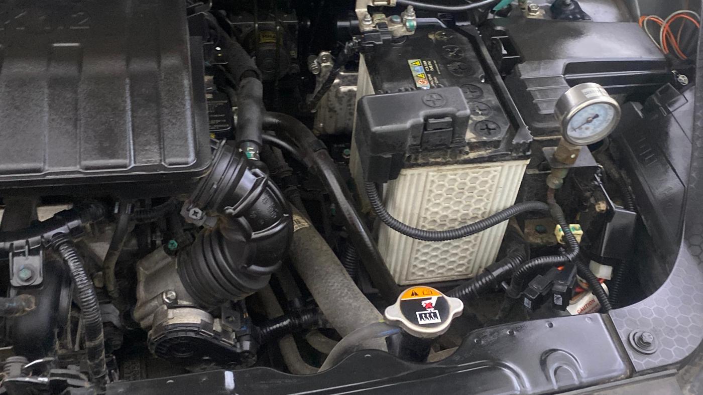 2021 Hyundai GRAND I10 NIOS SPORTZ 1.2 KAPPA VTVT CNG, CNG, Manual, 25,419 km, Engine View - Left