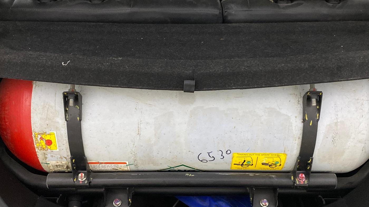 2013 Maruti Wagon R 1.0 LXI CNG, CNG, Manual, 52,226 km, Boot Inside