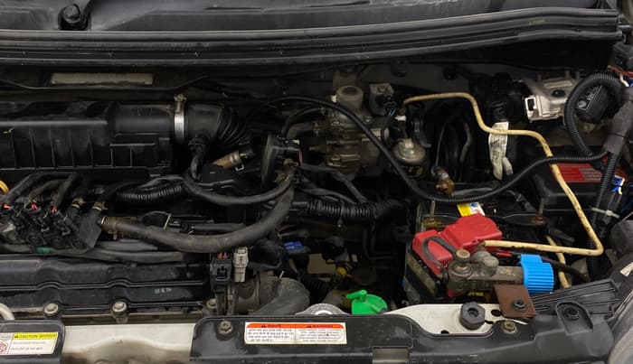 2019 Maruti New Wagon-R VXI 1.2, CNG, Manual, 80,574 km, Engine View - Left