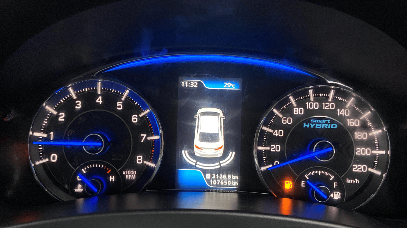 2019 Maruti Ciaz SIGMA 1.5 SHVS MT  PETROL, CNG, Manual, 1,07,663 km, Odometer Image