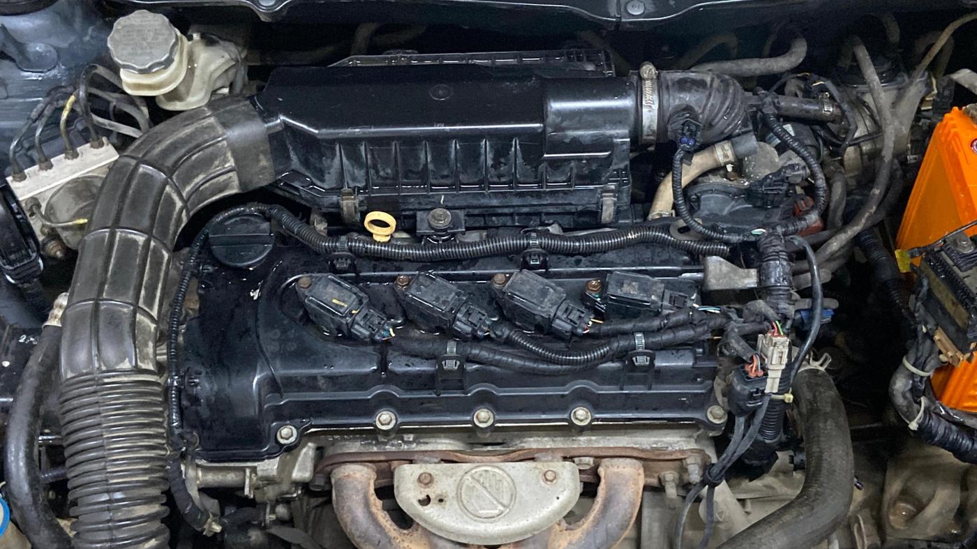 2019 Maruti Ciaz SIGMA 1.5 SHVS MT  PETROL, CNG, Manual, 1,07,663 km, Engine View - Right